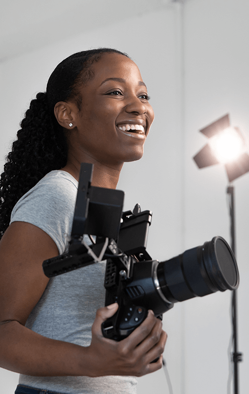 Women photographer